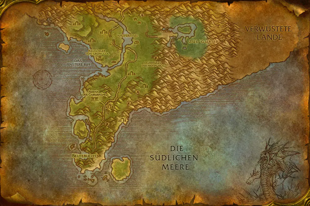 Gebietskarte Schlingendorntal: Ein eigener OOX – Markierungen: Annehmen, Abgeben